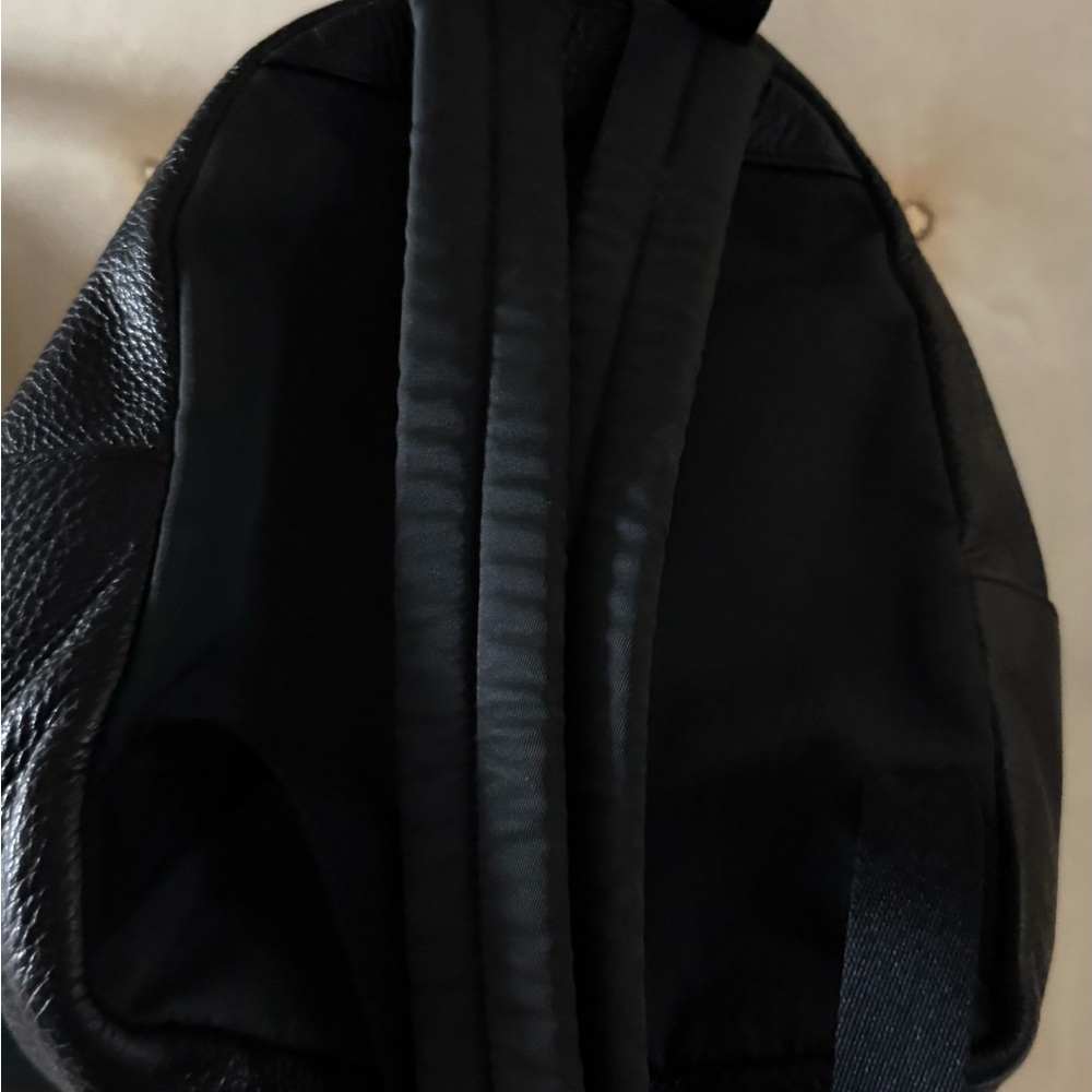 Coach Black Leather Mini Backpack - Picture 2 of 8